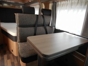 Euro-Explorer Compact Prestige Dinette viewed from the front