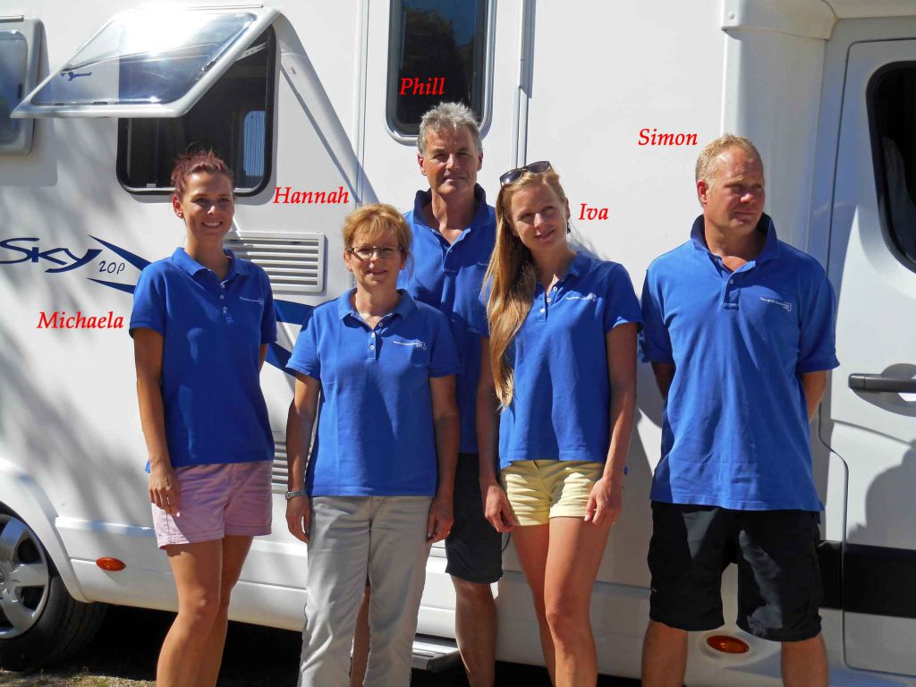 Meet the France Motorhome Hire dream team!