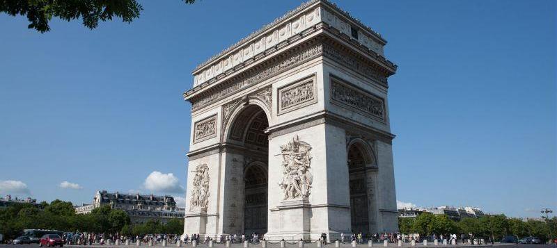 The Arc du Triomphe, Paris