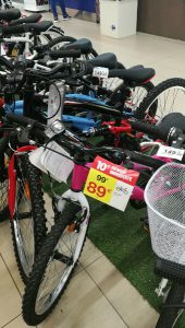 Childrens bikes in our local hypermarket from just €89 sm