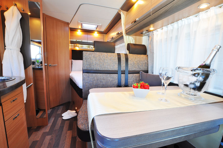 warm and cosy motorhome